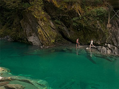 Blue Pools - Mt Aspiring National Park