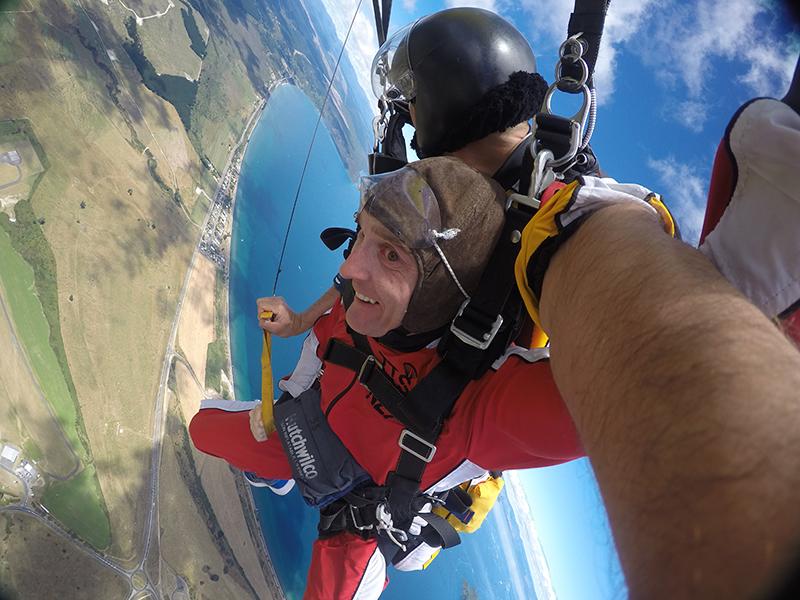 Taupo Skydiving self steering