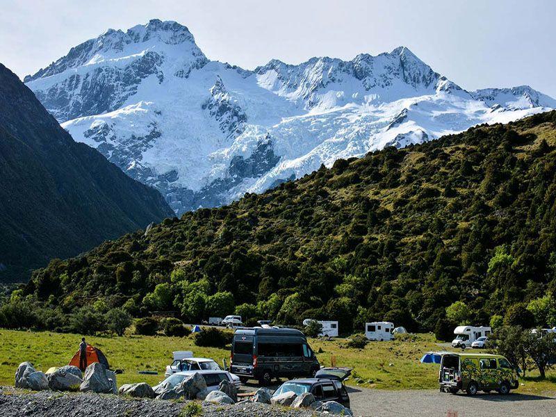 White Horse Hill Campground Aoraki Mt Cook