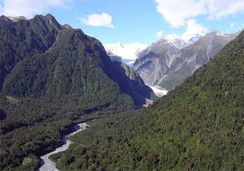 Helicopter Flight to Frans Joseph Glacier
