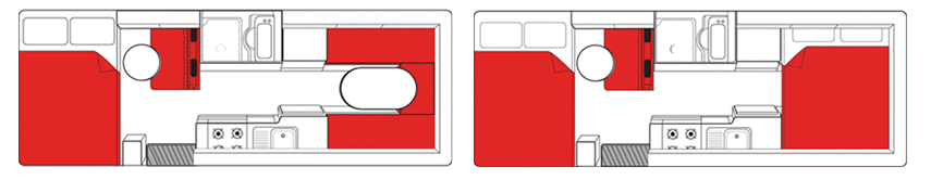Mighty Double up 4 berth camper