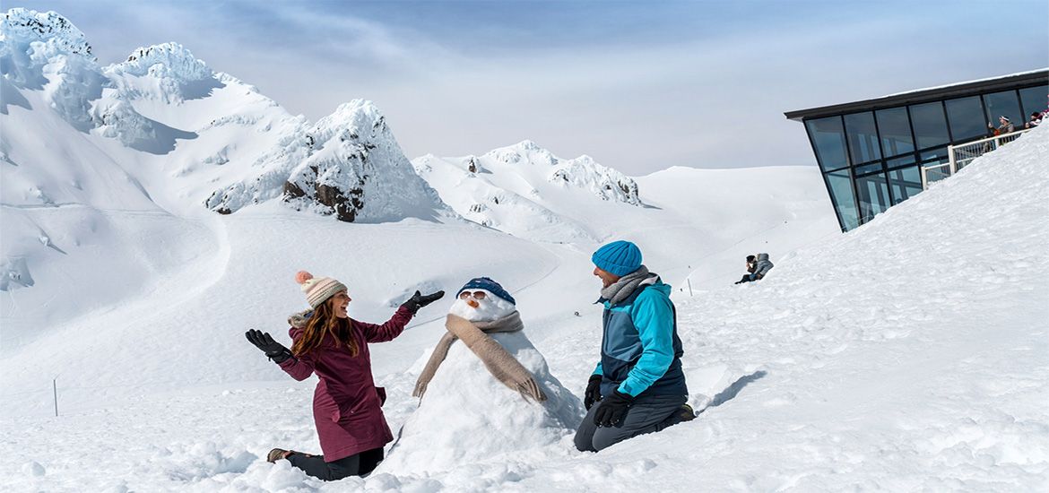 Mt Ruapehu in winter